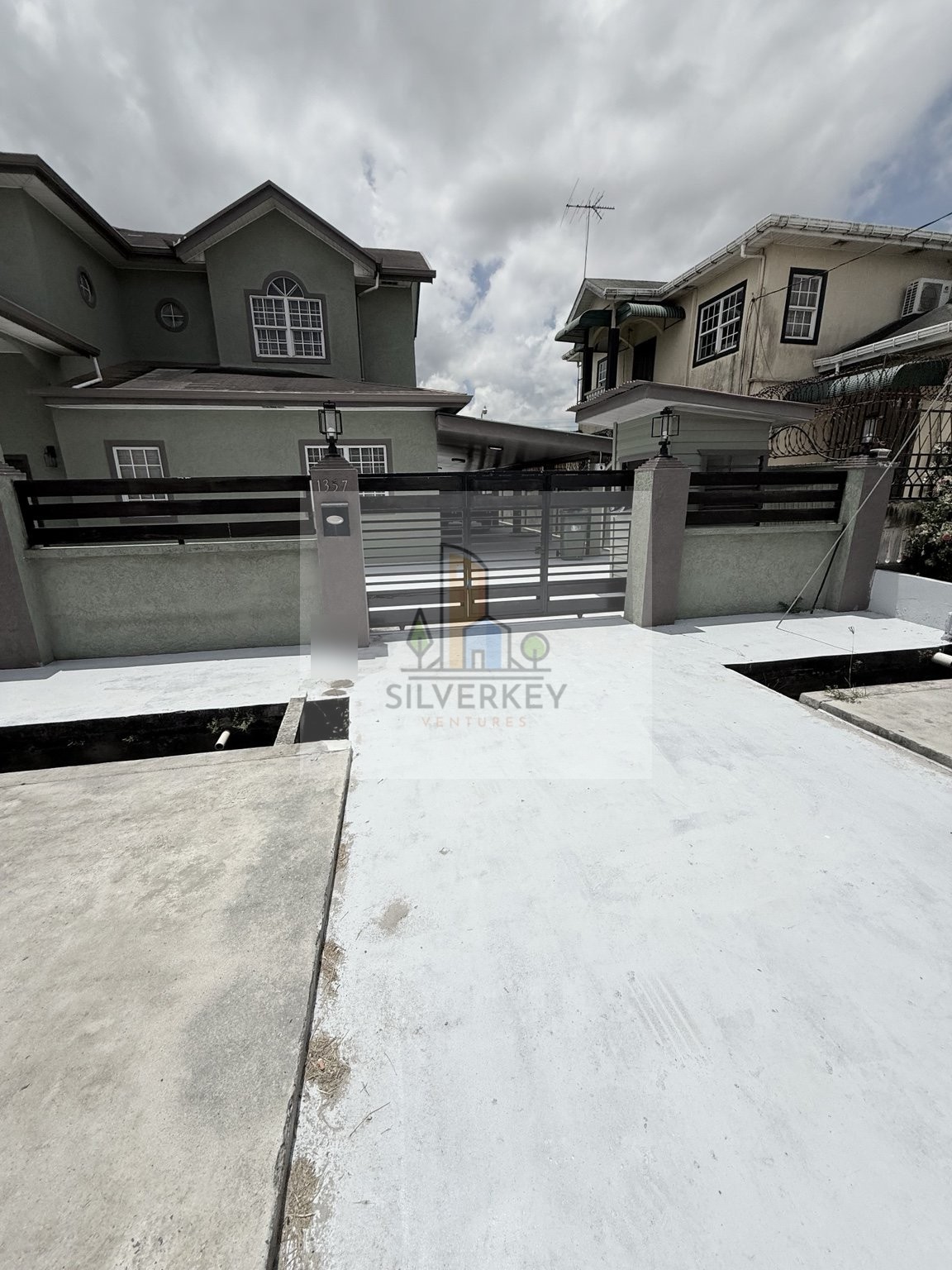 Actual Eccles property photo with Silverkey watermark